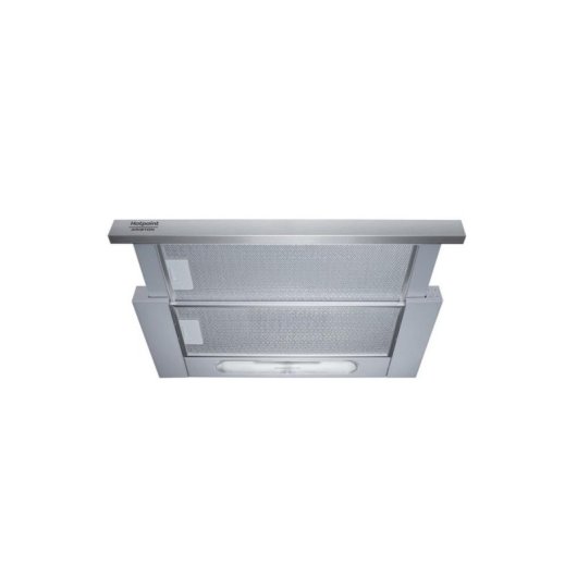 Hotte aspirante Hotpoint HAH 65 F LB X/1 evacuation 60 cm inox LED