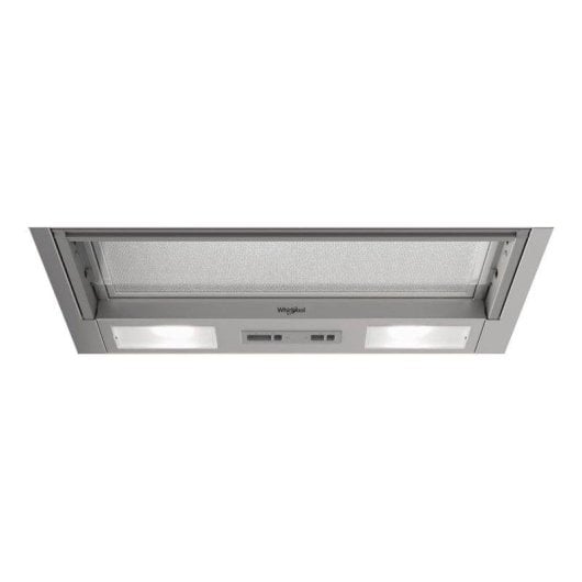 Hotte Whirlpool WSK64FLSX evacuation ou recyclage 28 cm LED