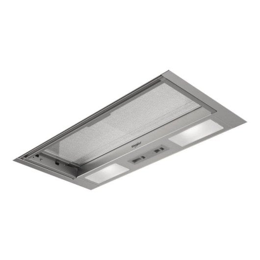 Hotte Whirlpool WSK64FLSX evacuation ou recyclage 28 cm LED