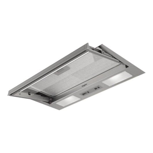 Hotte Whirlpool WSK64FLSX evacuation ou recyclage 28 cm LED