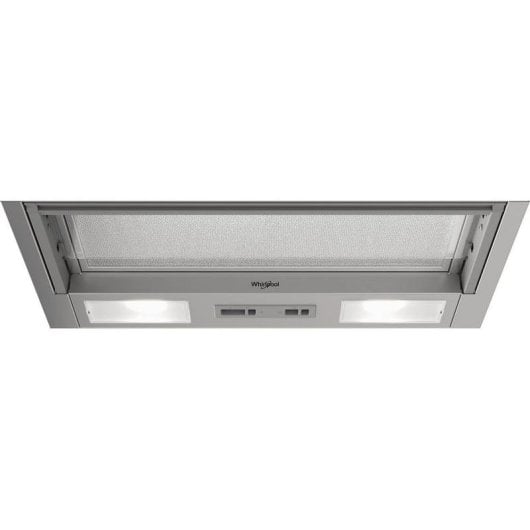 Hotte Whirlpool WSK64FLSX evacuation ou recyclage 28 cm LED