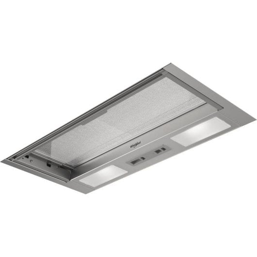 Hotte Whirlpool WSK64FLSX evacuation ou recyclage 28 cm LED