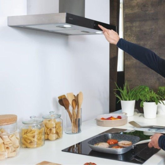 Hotte Candy Purify 800 evacuation ou recyclage 60 cm Wi-Fi