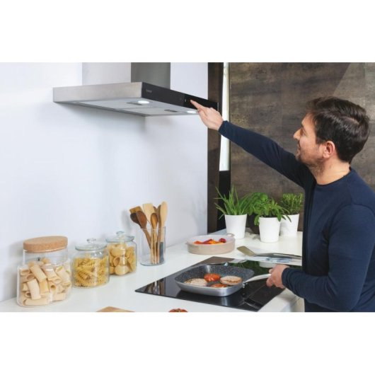 Hotte Candy Purify 800 evacuation ou recyclage 60 cm Wi-Fi