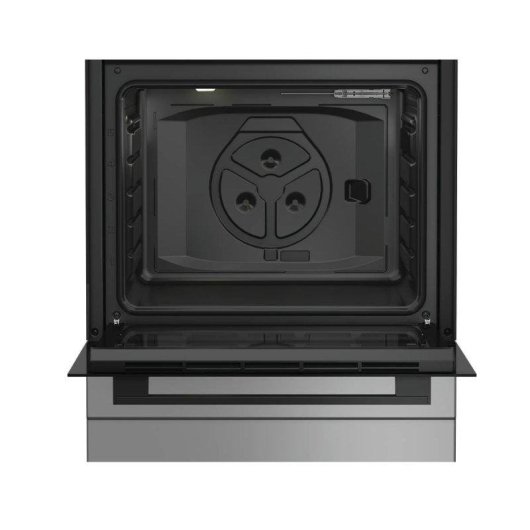 Fogao Indesit I6G3PMS 73 L 4 queimadores a gas prateado