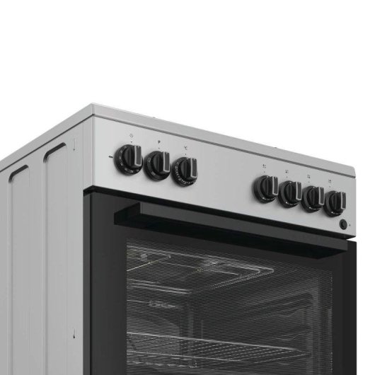 Fogao Indesit I6G3PMS 73 L 4 queimadores a gas prateado