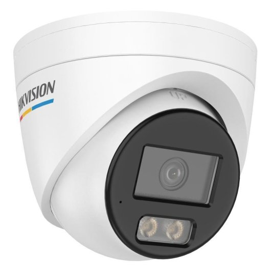 Camera de vigilancia Hikvision 4MP Visao noturna interior e exterior IA audio bidirecional