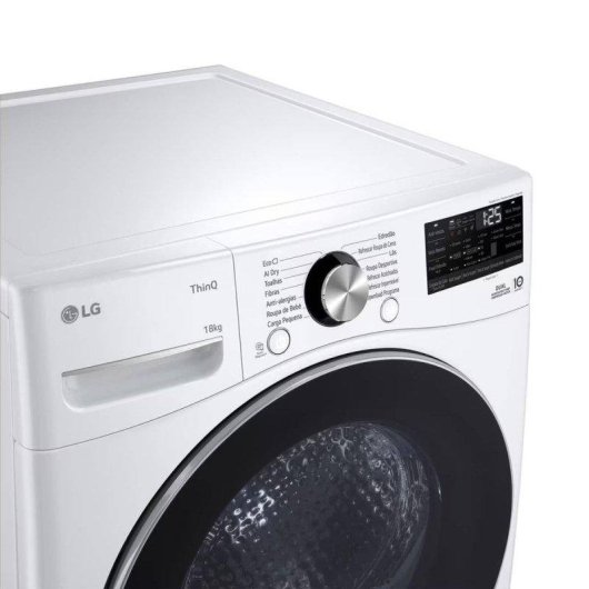 Secadora de condensación LG RH18U8AVCW 18 kg A+++ con bomba de calor y Wi-Fi