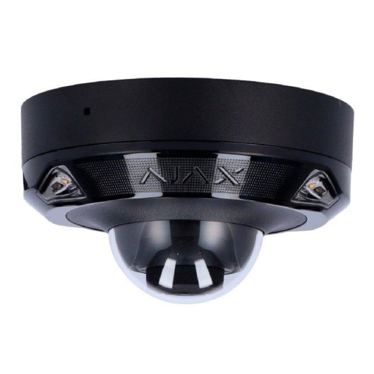 Caméra de surveillance Ajax Dome Cam Mini 8MP Vision Nocturne Intérieure et Extérieure IA Audio