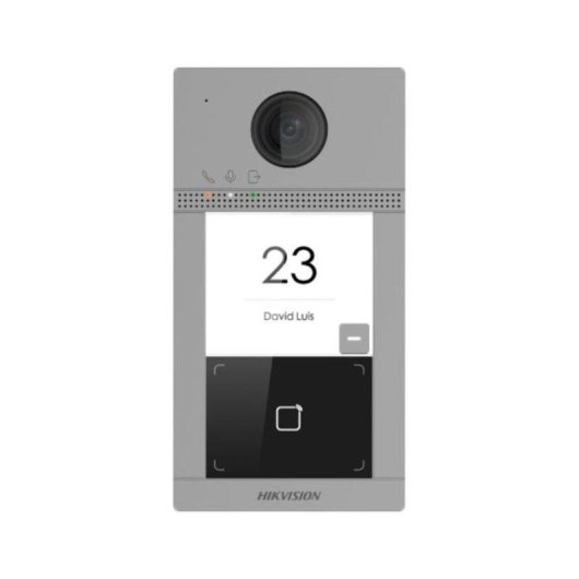 Videoportero WiFi Hikvision DS-KIS604-P(C) Pantalla 7" Full HD 124°