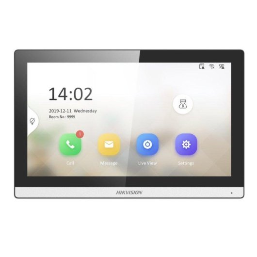 Videoportero WiFi Hikvision DS-KIS608-P pantalla 7" Full HD 129° visión nocturna