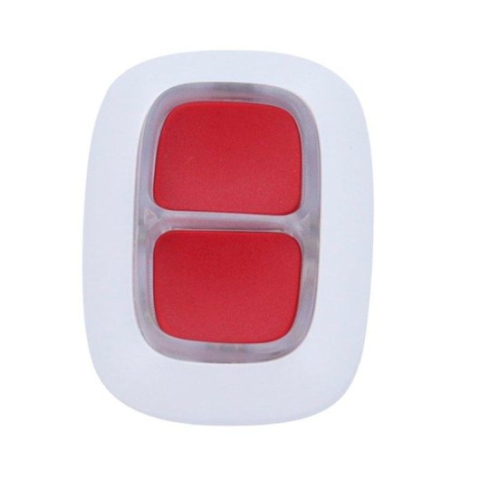 Botón de pánico Ajax DoubleButton inalámbrico con alarma bidireccional