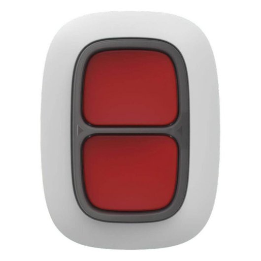 Botón de pánico Ajax DoubleButton inalámbrico con alarma bidireccional