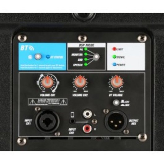 Altavoces Power Dynamics activos inalámbricos 800 W 10" con DSP