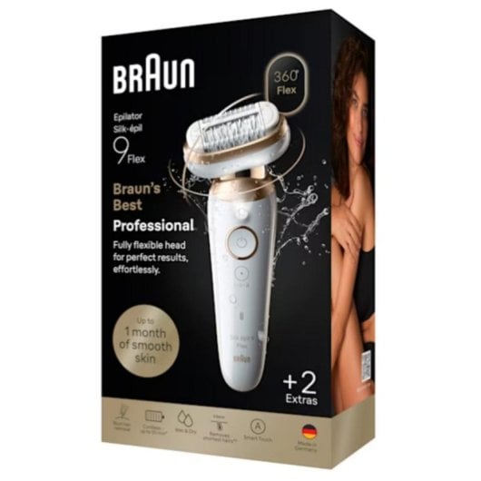 Epilierer Braun Silk-épil 9 Flex SES9-031 Kabellos 2 Modi Wet & Dry