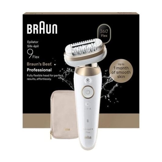 Epilierer Braun Silk-épil 9 Flex SES9-031 Kabellos 2 Modi Wet & Dry