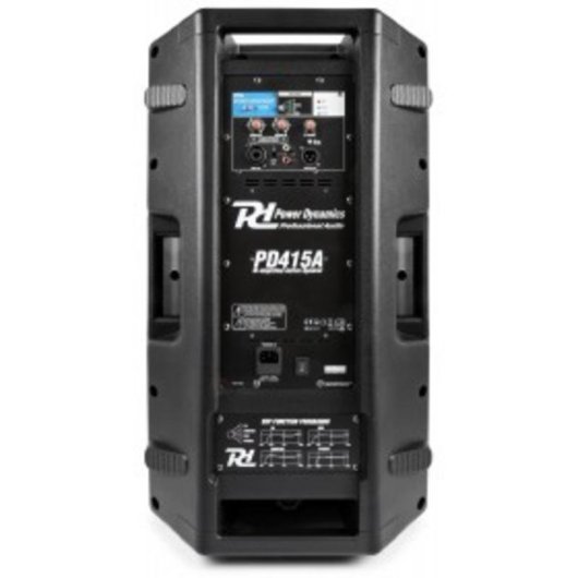 Altavoces Power Dynamics activos Bluetooth 15" 1400 W con DSP