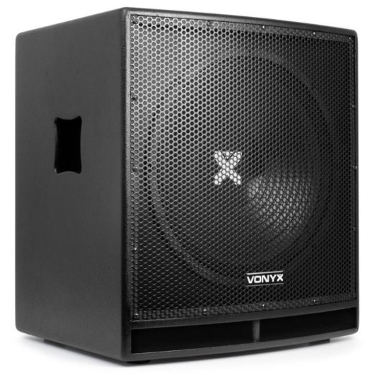 Subwoofer Vonyx activo 15" 800 W con XLR y RCA