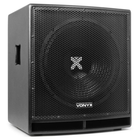 Subwoofer Vonyx activo 15" 800 W con XLR y RCA