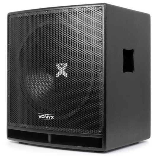 Subwoofer Vonyx activo 15" 800 W con XLR y RCA