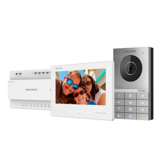 Videoportero WiFi Hikvision DS-KIS706EY 7" 2 hilos Visión nocturna
