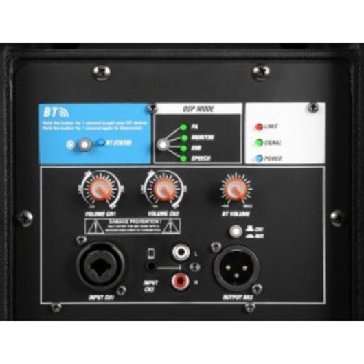 Altavoces Power Dynamics activos 12" Bluetooth 1400 W con DSP
