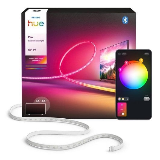 Ruban lumineux Philips Hue Play gradient 65 pouces RGBWWIC