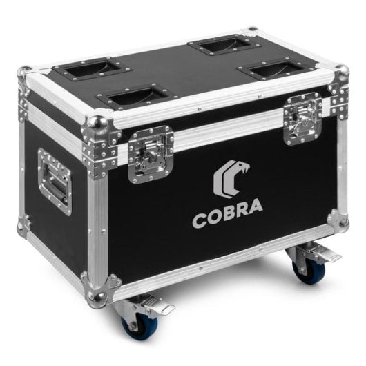 Flight Case BeamZ Professional FC4COBRA para 4 Cabezas Móviles Cobra