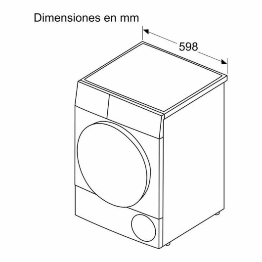 Secador de condensacao Siemens WQ46N2D0ES 9 kg B bomba de calor