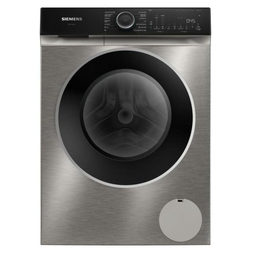 Máquina de Lavar Roupa Siemens iQ500 WG64N2AXES Carga Frontal 11 kg 1400 rpm A Inox i-Dos Wi-Fi