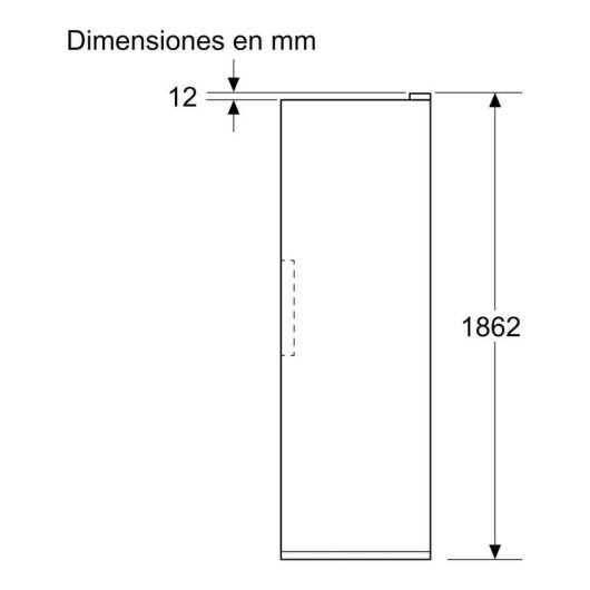 Gefrierschrank Bosch GSN36VWDG 334 L No Frost WiFi Weiß