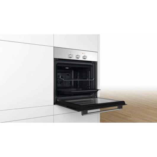 Forno da Incasso Bosch HBF011BR0 Pulizia manuale 66L 60cm A Grill Nero/Inox