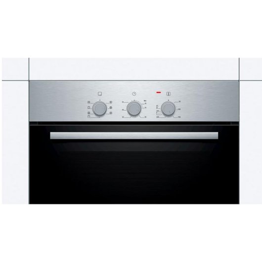 Forno da Incasso Bosch HBF011BR0 Pulizia manuale 66L 60cm A Grill Nero/Inox