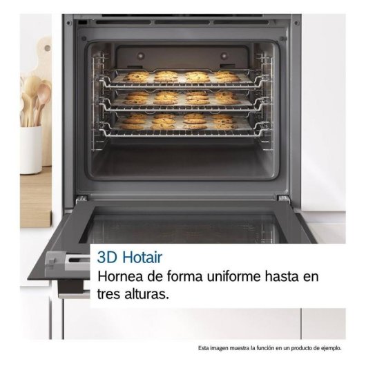 Forno da Incasso Bosch HBF011BR0 Pulizia manuale 66L 60cm A Grill Nero/Inox