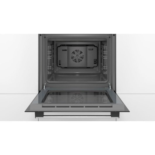 Horno Multifunción Bosch Serie 2 HBF114BS1 66L 60cm Hidrolítico A con Grill Acero inoxidable