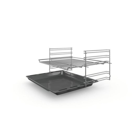 Horno Multifunción Bosch Serie 2 HBF114BS1 66L 60cm Hidrolítico A con Grill Acero inoxidable