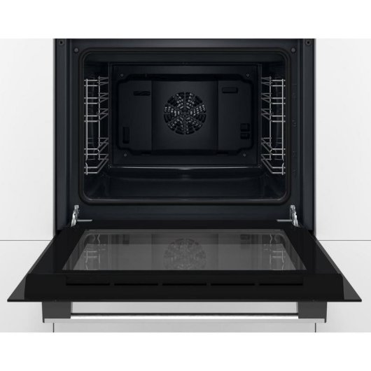Horno Multifunción Bosch Serie 2 HBF114BS1 66L 60cm Hidrolítico A con Grill Acero inoxidable