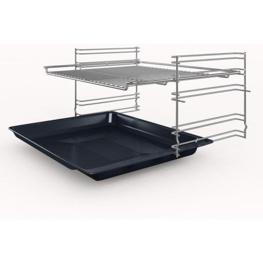 Horno Multifunción Bosch Serie 2 HBF011BA2 66L 60cm Limpieza Manual A con Grill Negro