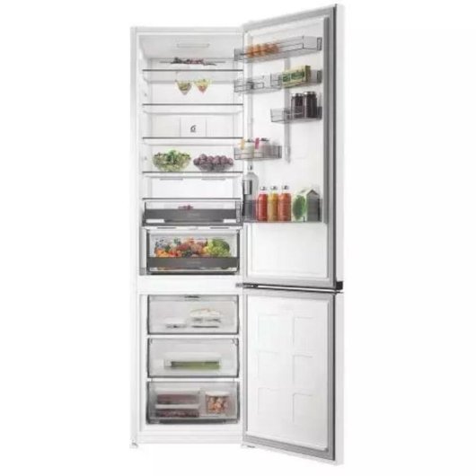 Frigorífico Combi Whirlpool WHK 22413 W6EE 203 cm 415 L Blanco