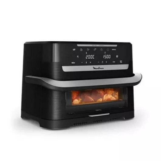 Airfryer Moulinex EZ9278F0 Double Compartiment 9L 7 Programmes Noir