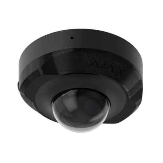 Telecamera di sorveglianza Ajax DomeCam 5MP Interno ed Esterno Visione Notturna IA Microfono integrato