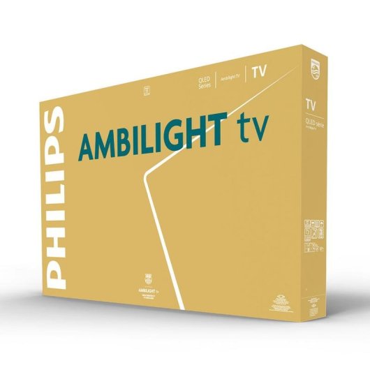 TV Philips QLED 65PQS8701 65" 4K UltraHD 60Hz Smart TV Titan OS HDR10+ Ambilight