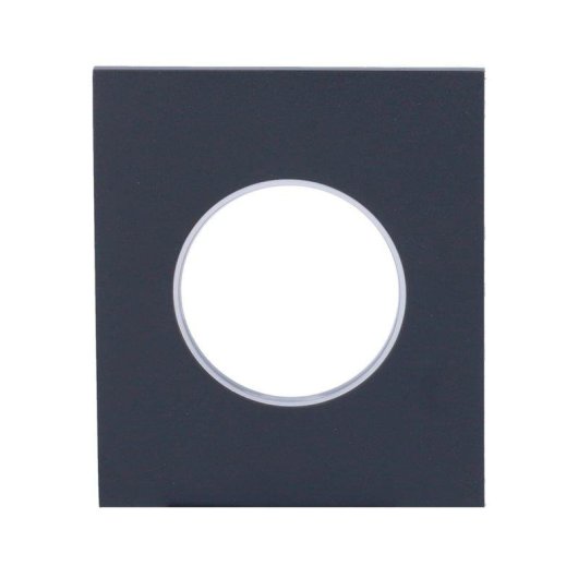 Plaque centrale Ajax CenterCover graphite pour prise intelligente