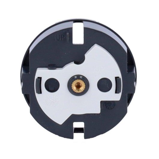 Plaque centrale Ajax CenterCover graphite pour prise intelligente