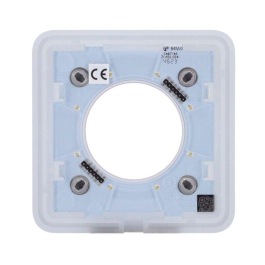 Tapa frontal Ajax SoloCover gris para enchufe inteligente