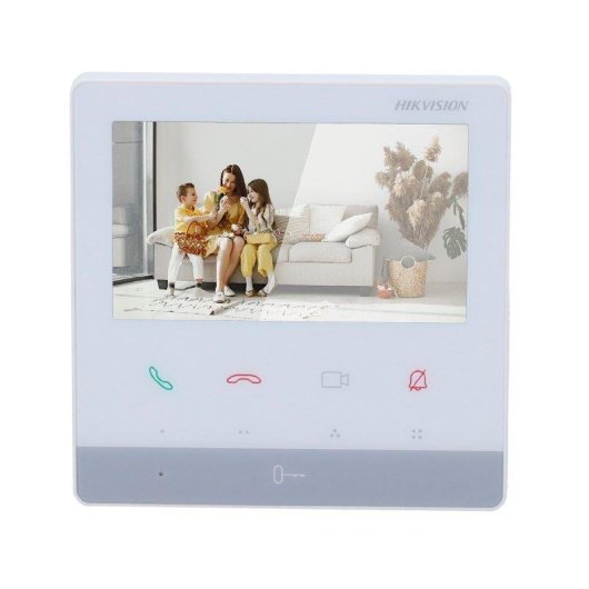 Moniteur video Hikvision 4,3" HD 2 fils blanc