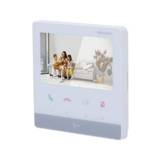 Moniteur video Hikvision 4,3" HD 2 fils blanc