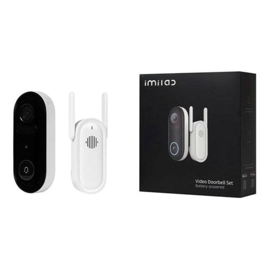 Interphone video WiFi Imilab Doorbell Blanc/Noir
