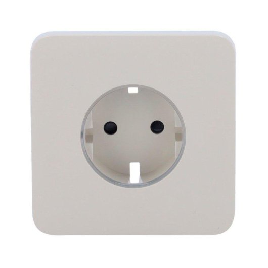 Placca Ajax SoloCover Ostra per presa intelligente Tipo F
