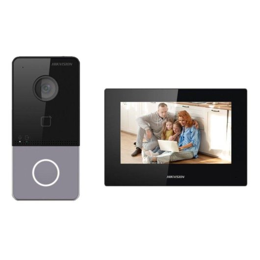 Videoportero WiFi Hikvision DS-KIS605-P(C) 2 MP 131°